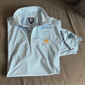 FootJoy Mens large medinah country club golf polo presidents cup logo 
2025